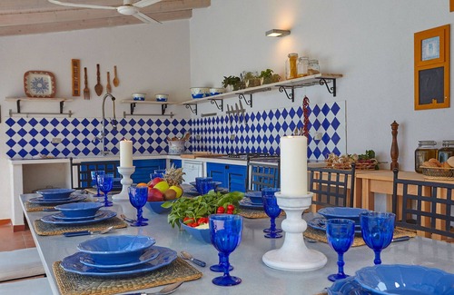 Trabia Villa | Blue House with pool. Paradise between sky and sea
