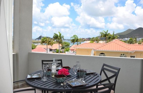 Simpson Bay Apartment | Blue Sky apartment with lagoon view