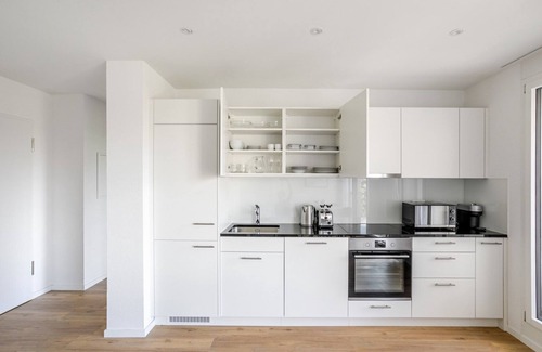 Vorstadte Apartment | Blueground | Basel-Vorstaedte, view, nr Rhine