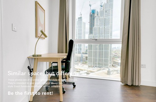 Vauxhall Apartment | Blueground | Nine Elms, balcony, nr Battersea Park