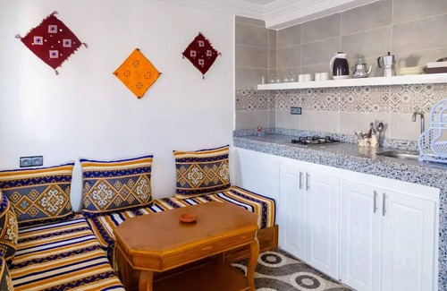 Agadir Apartment | Bluerina - Private Studio and balcony And Breakfast Included