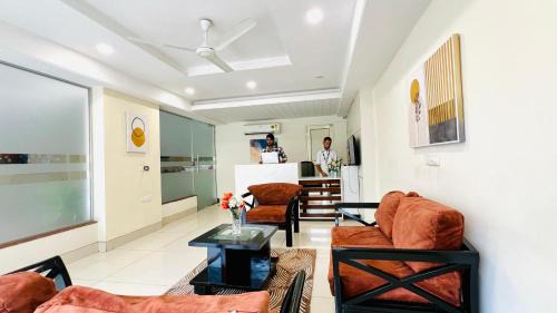 Gurugram Apartment | BluO Studio5 Golf Course Road - Gym, Terrace Garden