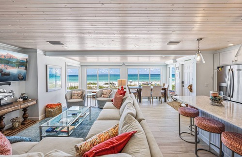 Boca Grande Condo | Boca Grande Beach Club 5F - Gulf Front - Top Floor - Close to Village of Boca Grande - Sleeps 4