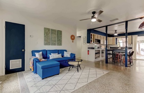 Indian Rocks Beach House | Boho Beach Bliss Walk to Sand Pet Friendly