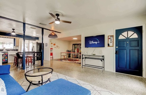 Indian Rocks Beach House | Boho Beach Bliss Walk to Sand Pet Friendly