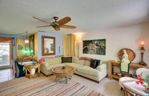 Bonita Springs House | Boho-Style Escape with Patio about 3 Mi to Bonita Beach!