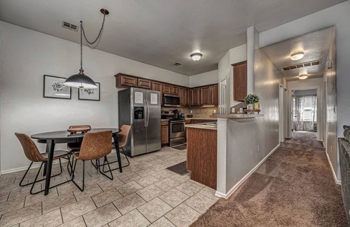 Oklahoma City Apartment | Boho vibe 3BR/2BA Near Tinker AFB & OKC!