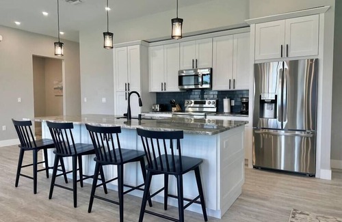 Bonita Springs House | Bonita Beach Mansion, New Constuction Home, Pool, Spa, Bikes and Near Beach