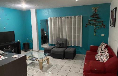 Cholula Apartment | Bonito Departamento Verde con terraza