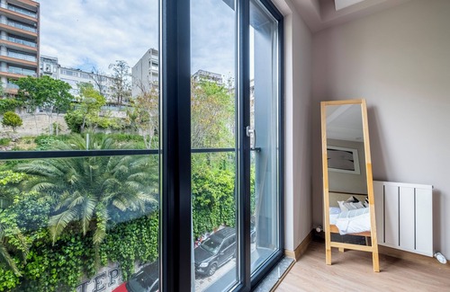 Bahcelievler Apartment | Bosphorus View with 2 bedrooms and WiFi, AC, Elevator