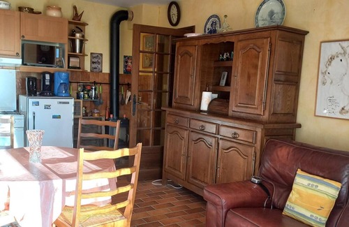 Neffes Apartment | Bottom of villa in the countryside, 2 terraces, swimming pool, spa, sauna, barbecue.