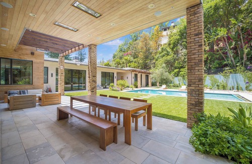 Beverly Hills House | Bowmont - Resort-Style Beverly Hills Escape w/Pool, Garden and Privacy