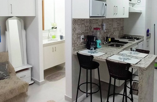 Cachoeira Paulista Apartment | Apt Canção Nova + Visit to Pe Leo Statue