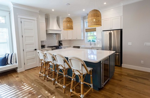 South Rehoboth House | BRAND NEW 6 BR 5.5 BA House with Heated Pool- One Block to Beach!