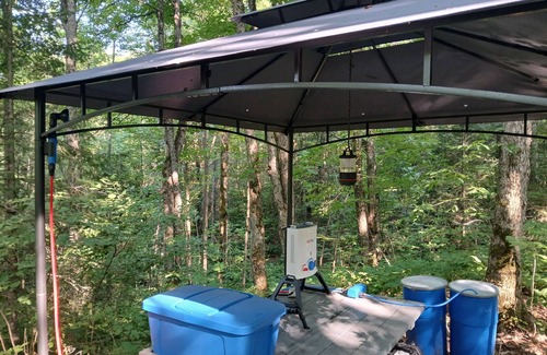 Strong Cabin | Brand New Dream Den Bunkie for Two with Canoe, River Access, and Scenic Trailsn