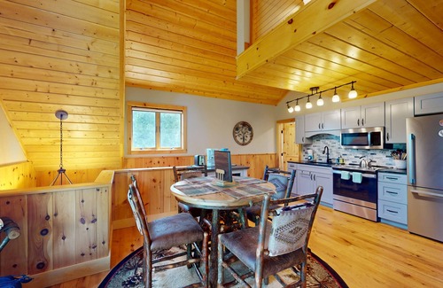 Severance House | Brand new home w/lake access, dock, swim float, deck & gas grill - pet friendly