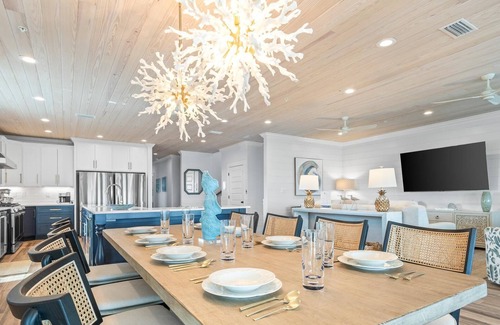 Gulf Shores House | Brand New Lavish Gulf Front Home | Entertainment Deck, Pool & Boardwalk, Nashville Beach By Kaiser