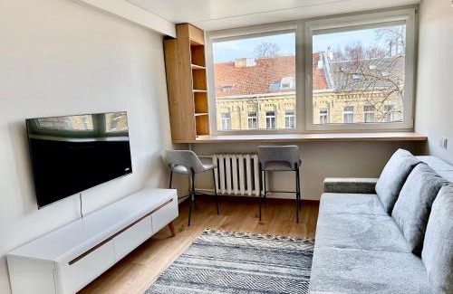 Vilnius Apartment | Brand new studio in the center