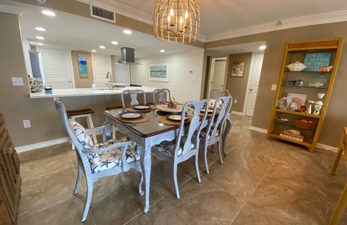 Destin Condo | Breakers East 102-Gulf Front 2 BR/2 BA/Covered Parking- Beach setup included
