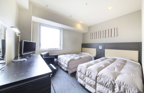 Hachioji Hotel | Breakfast included Basic plan Twin room smoking/Hachioji Tokyo