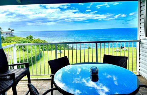 Princeville Condo | Breathtaking Oceanfront Condo at Cliffs Resort