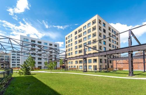 Holesovice Apartment | Bright 2BR - 7th floor, Balcony, Free Parking by Gravity Prague