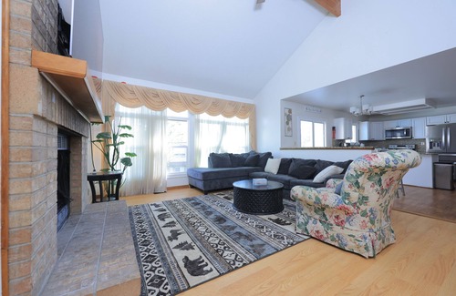 Aurora House | Bright 3BR Home with Office & Patio