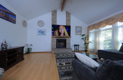 Aurora House | Bright 3BR Home with Office & Patio