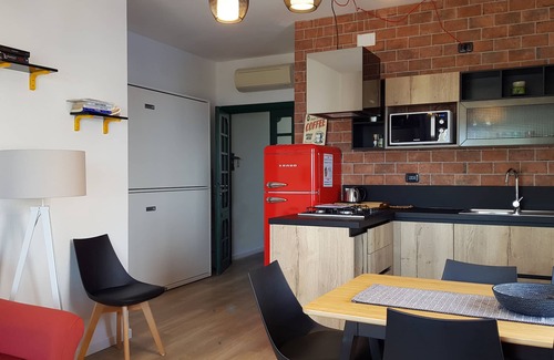 Cala Gonone Apartment | Bright and spacious sea view apartment with balcony and wi-fi 10mt from beach