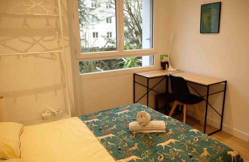 Waldeck-Sully Apartment | Bright and spacious nest in the heart of Nantes