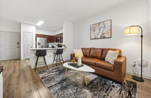 Frisco Apartment | BrightHaven - 1BR with Pool, Gym, Parking and EvCharger