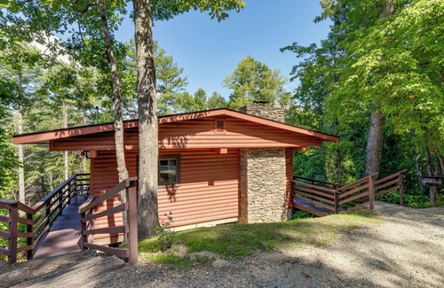 Bryson City Cottage | Bryson City Cabin in Smoky Mtn W/resort Amenities