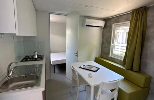 Oliveto Lario House | Bungalow "Casa Mobile 2" with Private Terrace, Private Garden & A/C