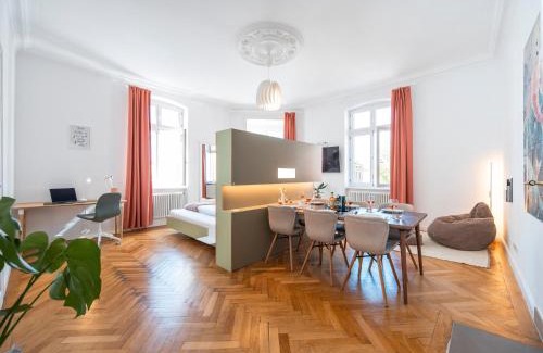 Bamberg Apartment | Bunter Hund Apartments - Balkon, Zentral, Geräumig