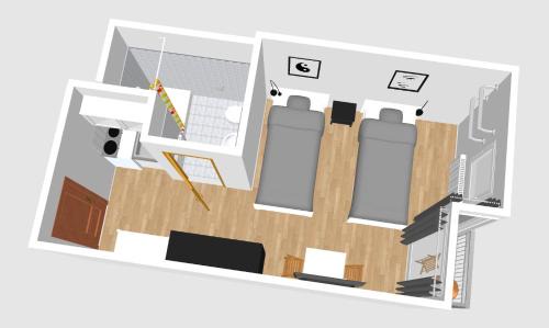 Osnabrueck Apartment | Business Apartment with Balcony