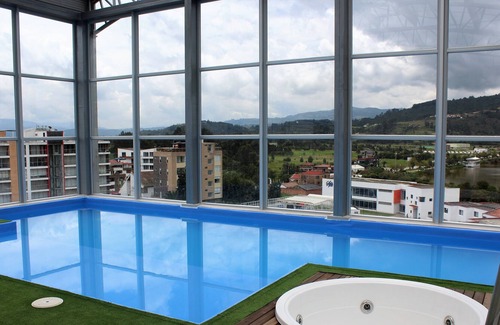 Duitama Apartment | Cómo apartamento, con vista al lago Sochagota