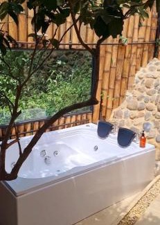 La Vega Cabin | Cabaña ATARDECER con vista al Río