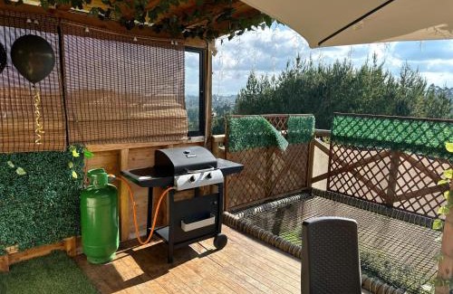 Guarne House | Cabaña con Jacuzzi/Zona BBQ y Malla catamarán en Guarne