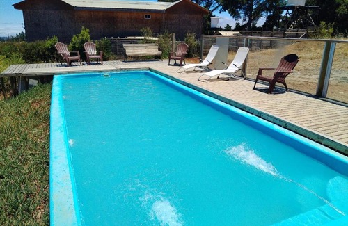 Valparaiso Resort | Cabaña familiar y piscina valentina