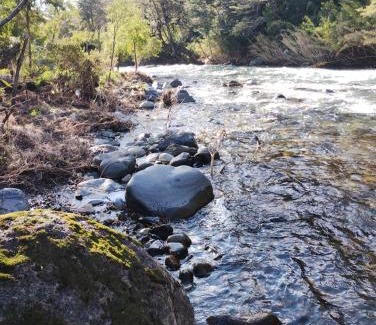 Pinto Apartment | Cabaña Los Lleuques, Descanso en Cordillera a orillas del río Renegado