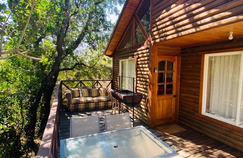 Melocoton House | Cabañas Lamoni, con bajada al río