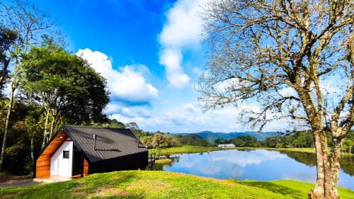 Nova Petropolis Ski Chalet | Cabana Água - Cabanas Recanto do Lago