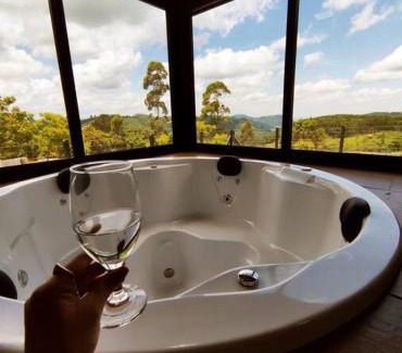 Capitao House | Cabana com hidro e natureza!