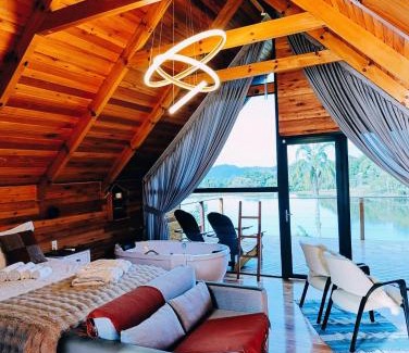 Nova Petropolis Ski Chalet | Cabana Terra - Cabanas Recanto do Lago