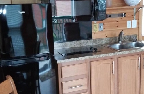 Dickerson Run Cabin | Cabin 6 - Beautiful location with a great view of the river. Perfect for any size family!