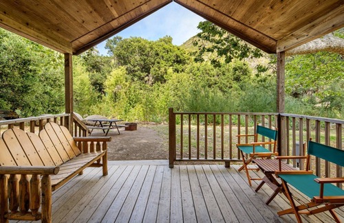 Goleta Cabin | Cabin | Creekside + Firepit | No Hidden Fees