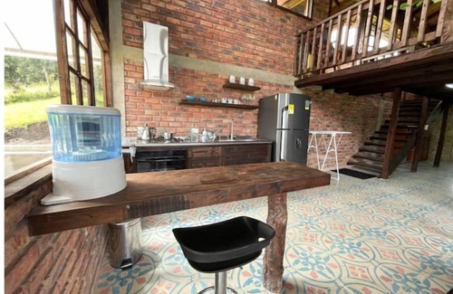 Santa Rosa de Viterbo Cabin | Cabin in Boyacá with jacuzzi and sauna, near paragliding