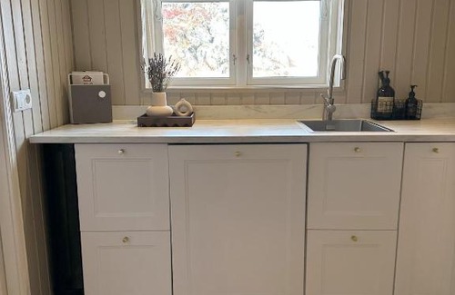 Selfoss House | Cabin in Lava Village with hot tub