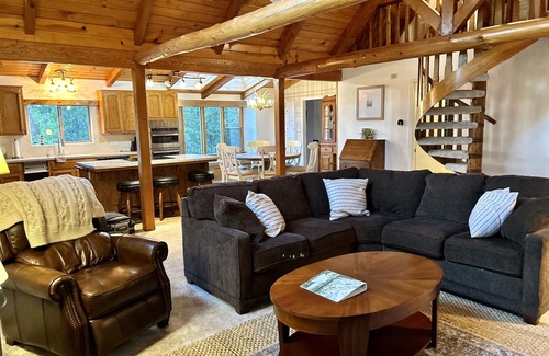 Bass Lake Cabin | Cabin with Lake Views and Dock