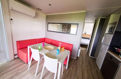 Ruoms House | Camping la Chapoulière* - Panoramic Cottage 3 rooms 4 people